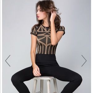 Bebe geo jacquard bodycon top!! Wanted!!!!!